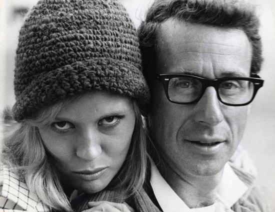 BC_2Photo of Faye Dunaway and director Arthur Penn during the filming of Bonnie & Clyde, 1967