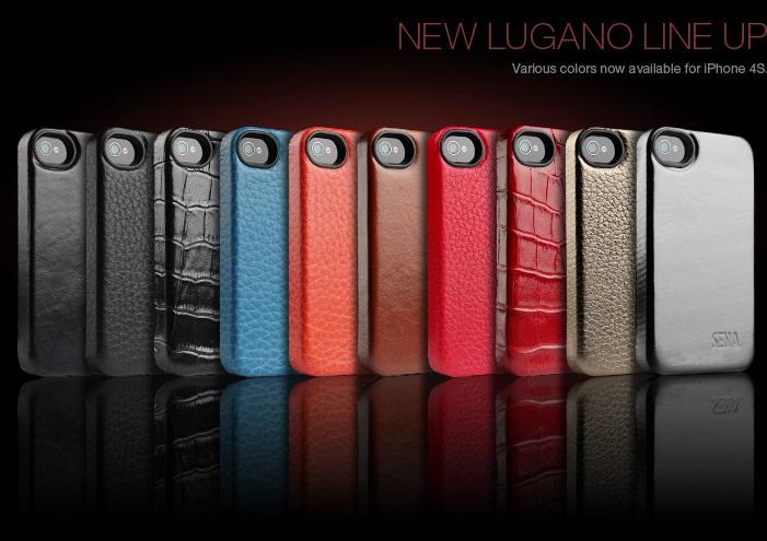 Leather Cases for iPhone 4/4S Lugano Series