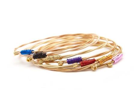 Rock Recycled Strings Bracelets Rock Recycled Strings Bracelets