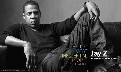 Jay-Z covers TIME Magazine: The 100 Most Influential People in...