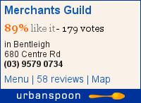 Merchants Guild on Urbanspoon