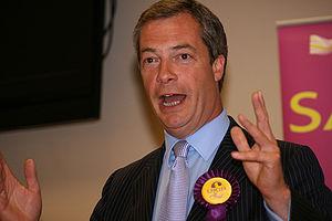 English: Nigel Farage.