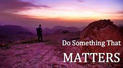 DoSomethingThatMatters