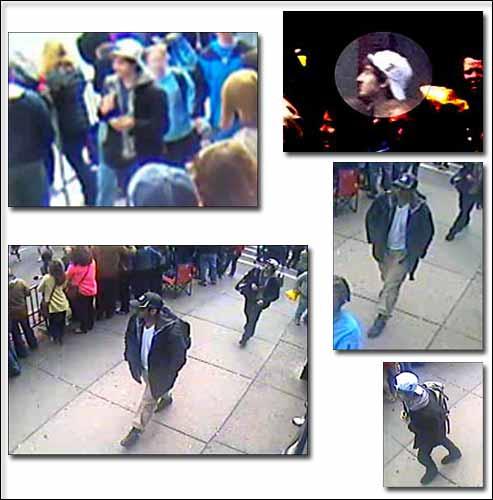 FBI: Video and Photos Release Of 2 Suspects  in Boston Marathon Bombings Case
