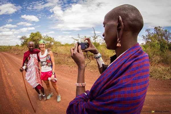 Maasai and Krissy Moehl