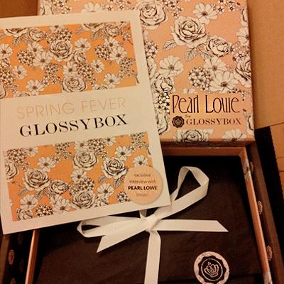 Glossybox April 2013 Pearl Lowe