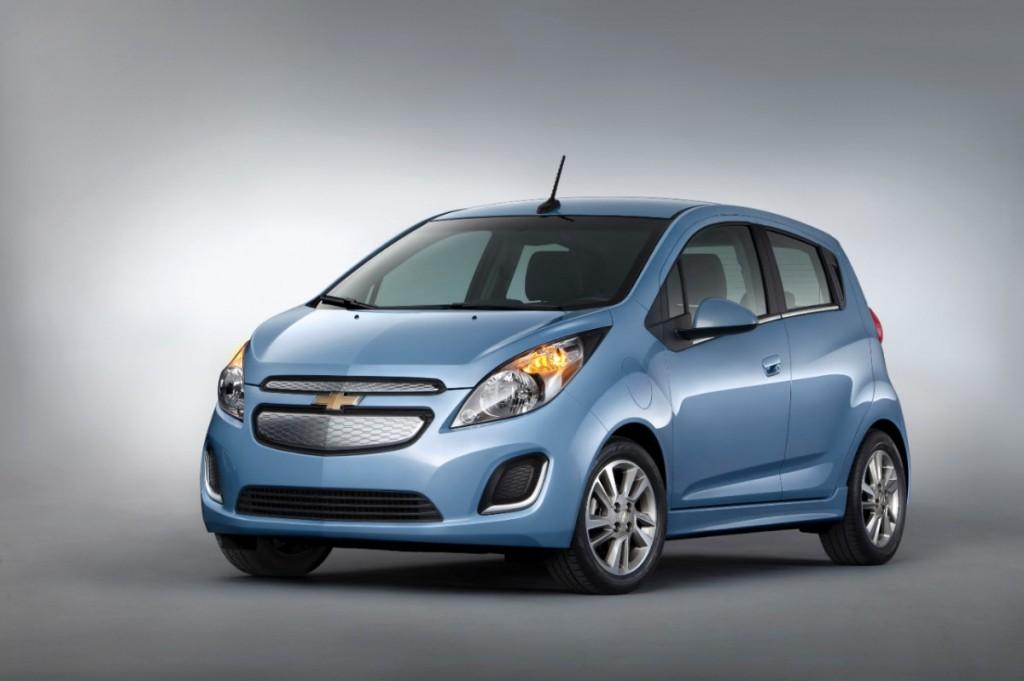The 2014 Chevrolet Spark EV (Credit: General Motors)