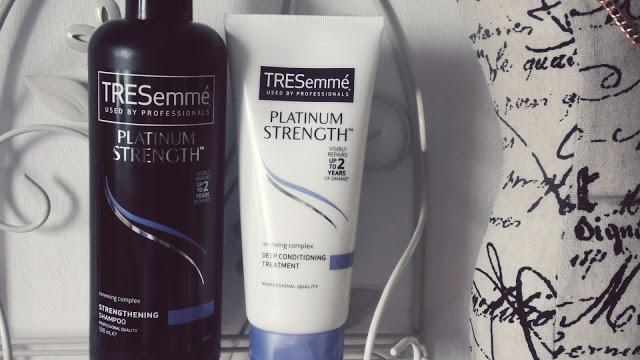 TRESemme Platinum Strength Shampoo and Deep Conditioning Treatments