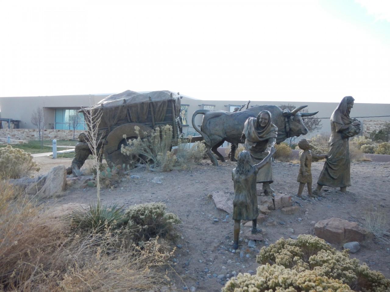 Ranch Family Bronze Statue