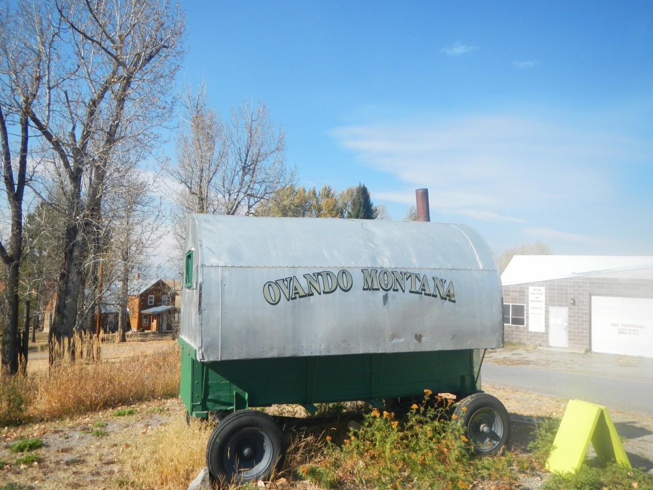 Covered Wagon in Montana