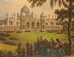 Royal Pavilion garden in Brighton is being restored