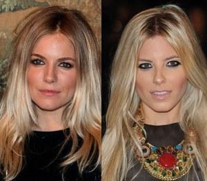 Sienna Miller and Mollie King