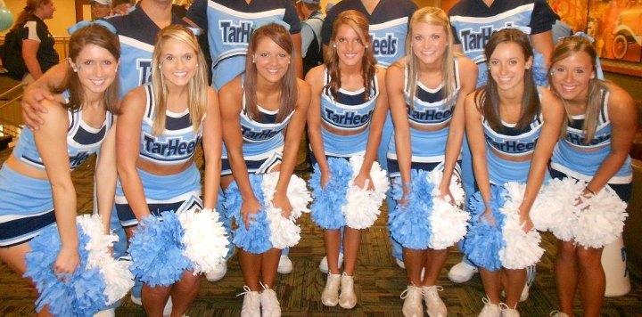 North Carolina Tar Heels Cheerleaders