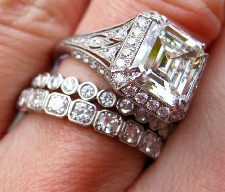 2.5-Carat Emerald Cut Diamond Ring