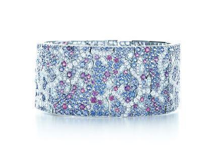 Tiffany-diamond-and-sapphire-bracelet, 2013 tiffany blue book