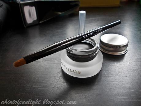 Maybelline Eyestudio Lasting Drama Gel Eyeliner Review / New Blog : Sunlit Neverland