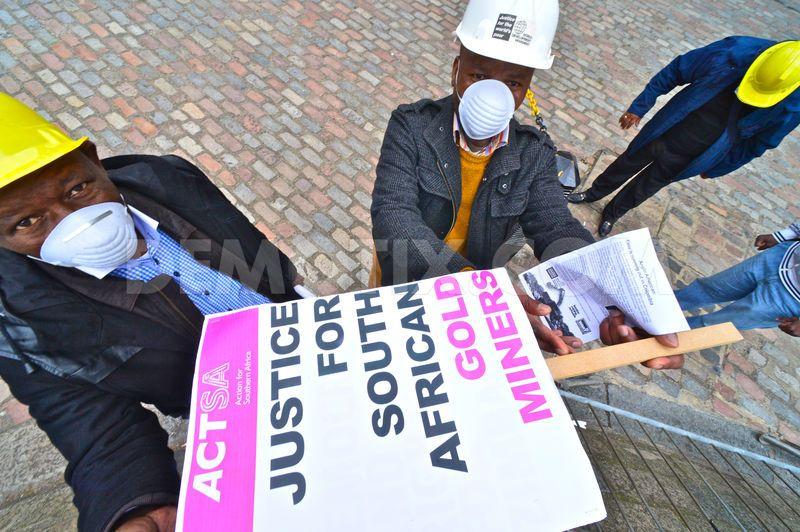 Protesting for Human Rights, Environmental Abuses of Mining in London