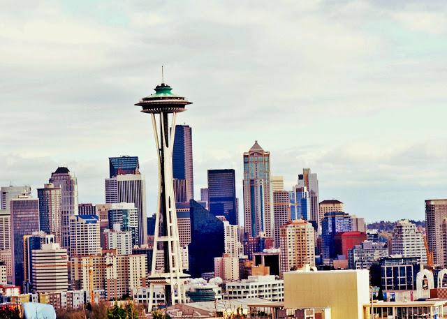 Kerry Park, Seattle, Space Needle, Washington, photography