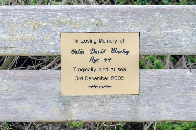 memorial plaque for colin david marley