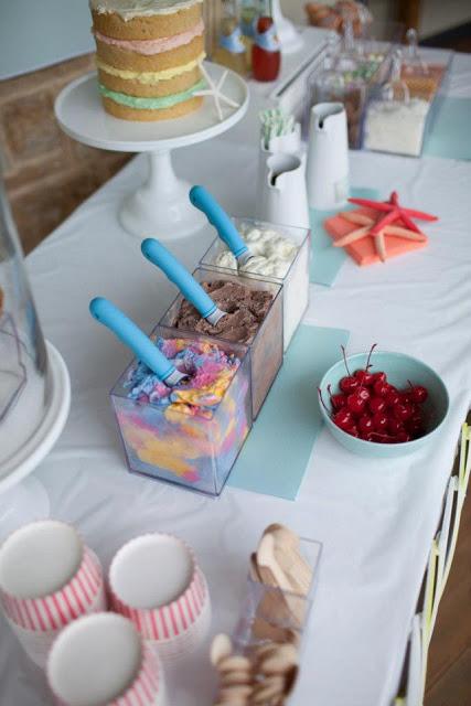 Ice cream party by Darling Details