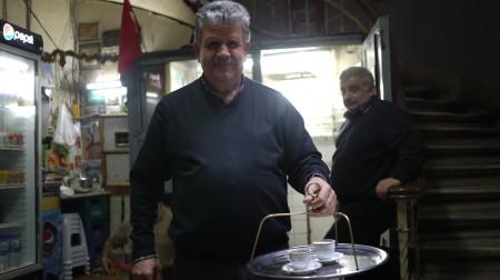 turkish coffee brewer from the spice markets istanbul