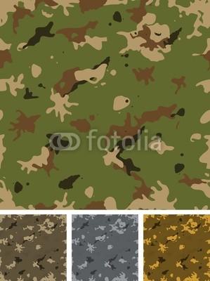 Seamless Military Camouflage Royalty free vectors @Fotolia