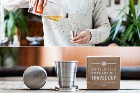 Izola Collapsible Travel Cup Izola Stainless Steel Travel Cup
