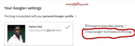 new google plus comment box in blogger blog