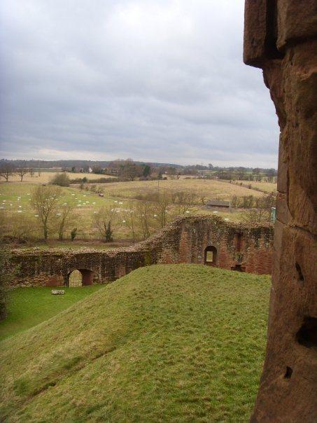 Views from Kenilworth Castle Warwickshire