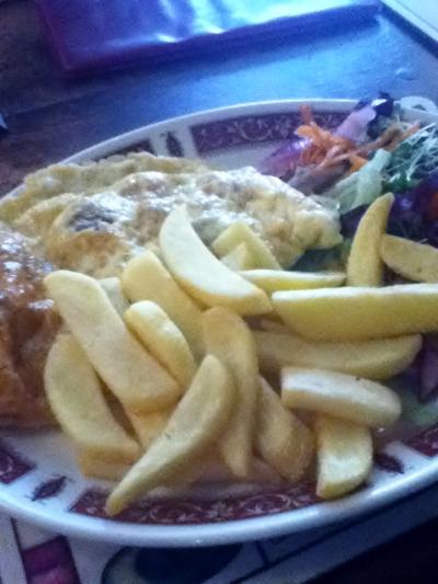 omelette chips and salad beehive tearooms rochford