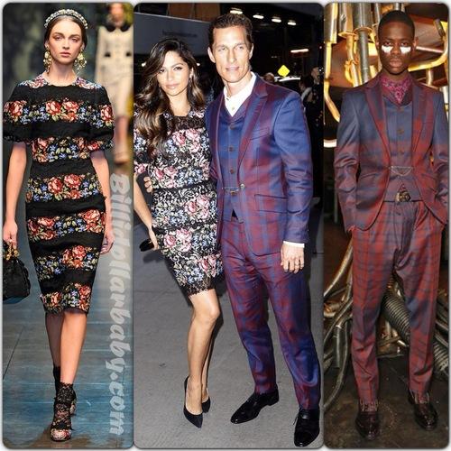 Matthew McConaughey Wearing Vivienne Westwood MAN and Camila...