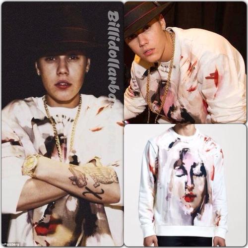 Justin Bieber Backstage in Copenhagen, Denmark Wearing Givenchy... -  Paperblog