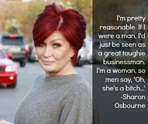 Sharon Osbourne Career Advice