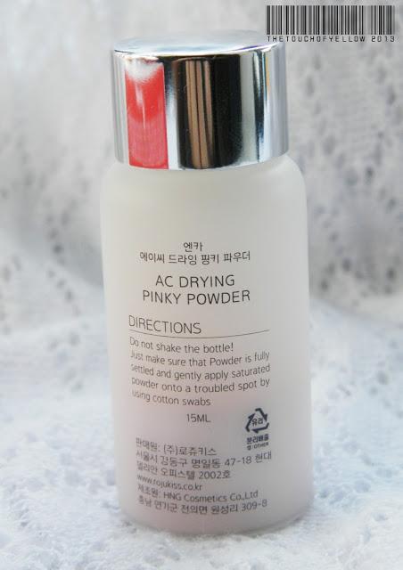 REVIEW:Rojukiss Enca AC Drying Pinky Powder