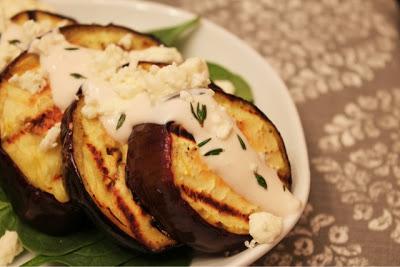 Grilled Eggplant Salad