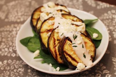 Grilled Eggplant Salad