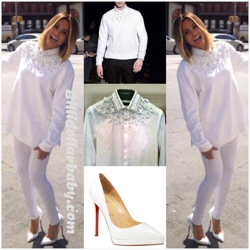 Ciara in NYC wearing Givenchy
Ciara showcased her style on the...