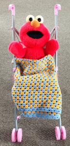 Elmo crochet blanket this mom rocks op shop show off