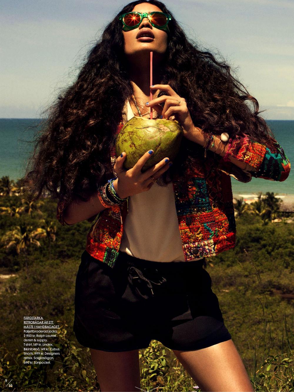 Kelly Gale by Jimmy Backius for Elle Sweden May 2013 6