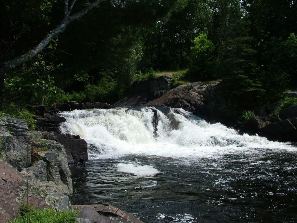 Marsh's Falls in the summer time on the Oxtongue river  - April 20 2013