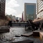 Cheonggyecheon Stream Fountain, Seoul