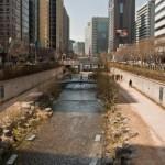 Cheonggyecheon Stream, Seoul, Korea