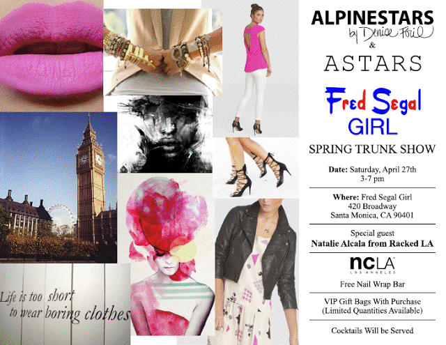 YOU'RE INVITED: Alpinestars by Denise Focil & ASTARS Trunk Show