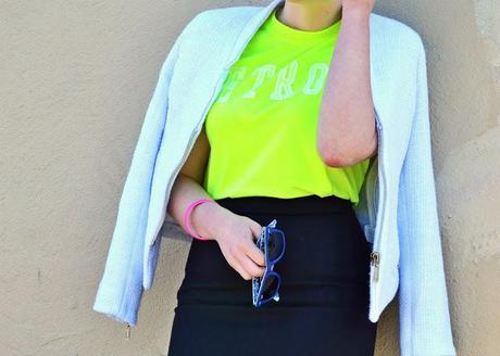 sports luxe, baseball cap, how to, style, blonde, fleur d'elise, neon, j.crew, spring 2013