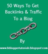 50 Ways To Get Back Links And Traffic To Your Blog