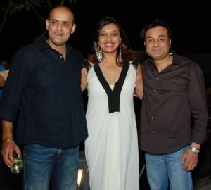 Bikram, Shalini Kochhar and kamal Khattar @Indian Grill Room