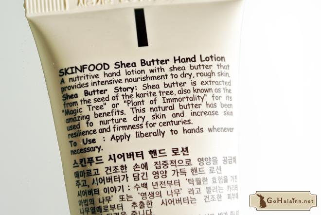 Skinfood Shea Butter Hand Lotion Review