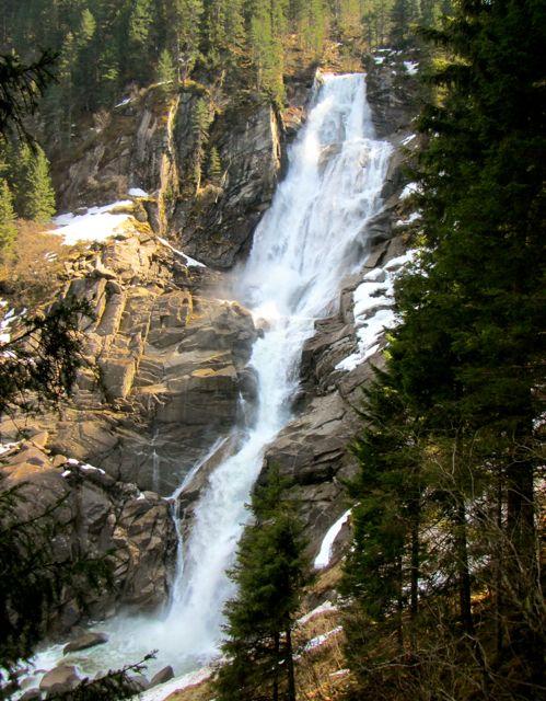 Upper falls of Krimml 