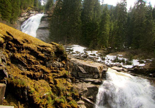 Krimml Waterfall in Hohe Tauern National Park, Austria