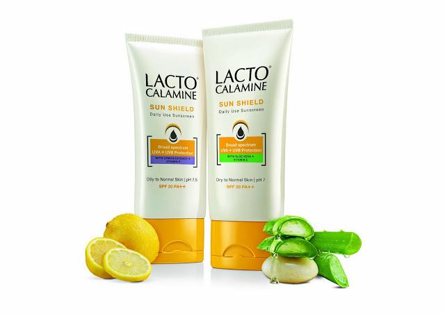 New Launch - Lacto Calamine Sunshield for oily and dry skin